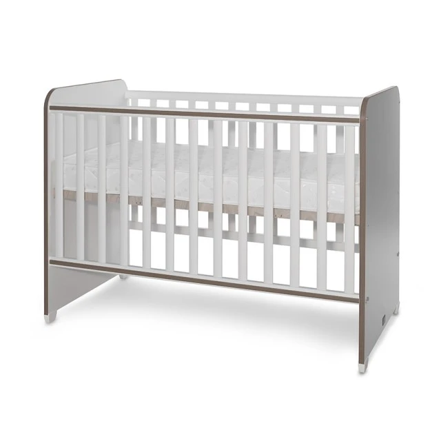 Bed sweet dream 60/120 color white/brown