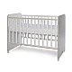 Bed sweet dream 60/120 color white/light oak