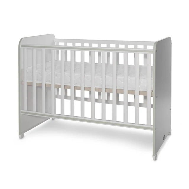 Bed sweet dream 60/120 color white/milky green