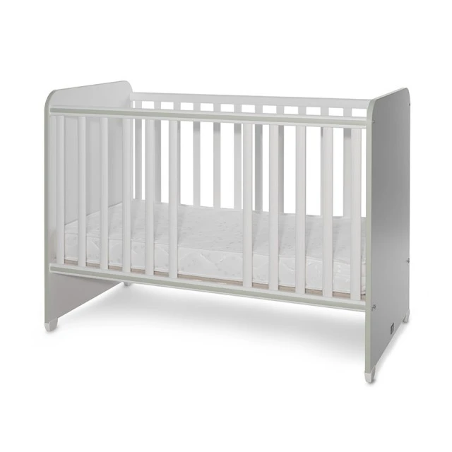 Bed sweet dream 60/120 color white/milky green