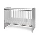 Bed sweet dream 60/120 color white/stone grey