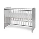 Bed sweet dream 60/120 color white/stone grey