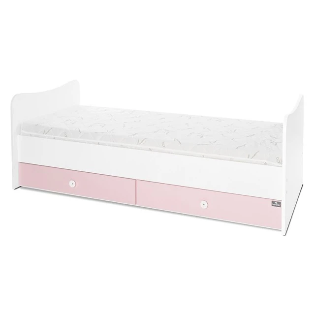 Bed combo 172/72 white/orchid pink