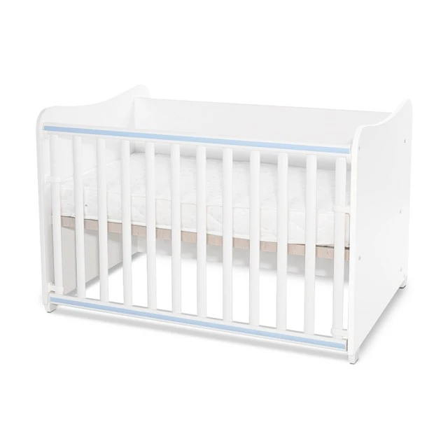 Bed combo 172/72 white/baby blue