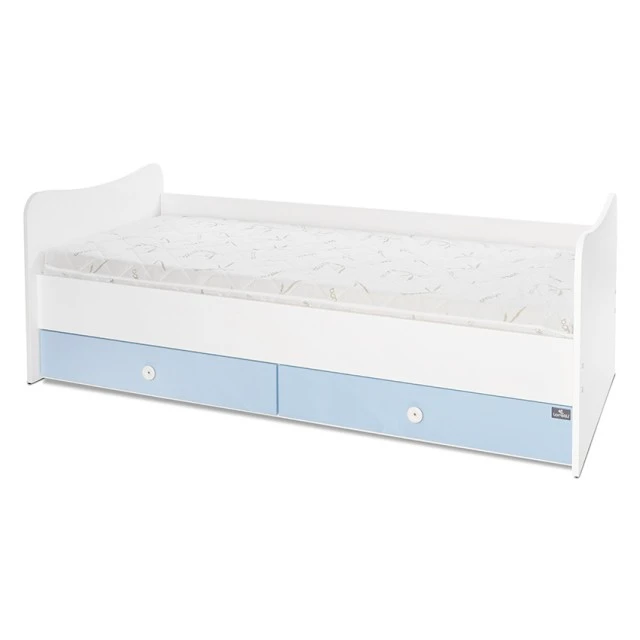 Bed combo 172/72 white/baby blue