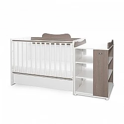 Bed multi 190/82 color white/brown