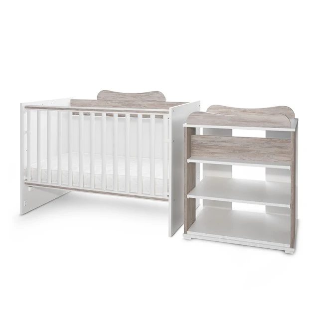 Bed multi 190/82 color white/art