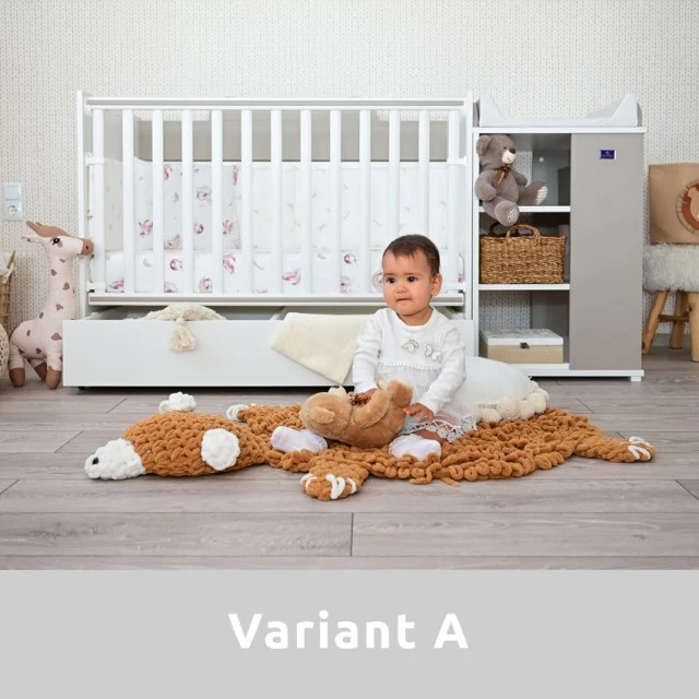 Bed multi 190/82 color white/string