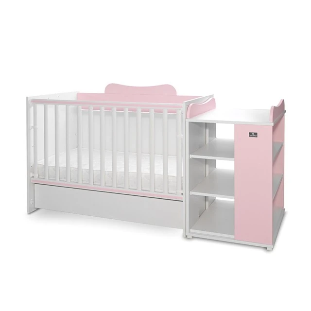 Bed multi 190/82 color white/orchid pink