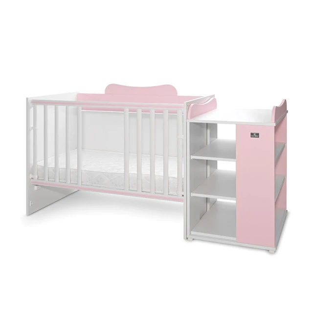 Bed multi 190/82 color white/orchid pink