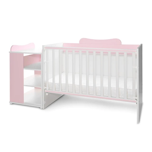 Bed multi 190/82 color white/orchid pink