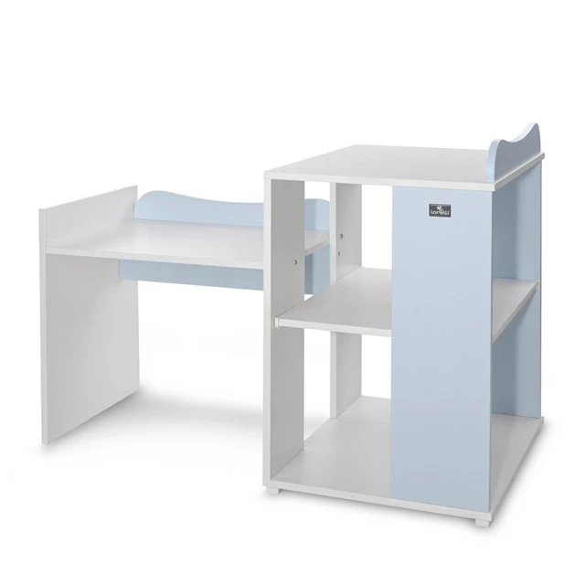 Multi bed 190/82 color white/baby blue