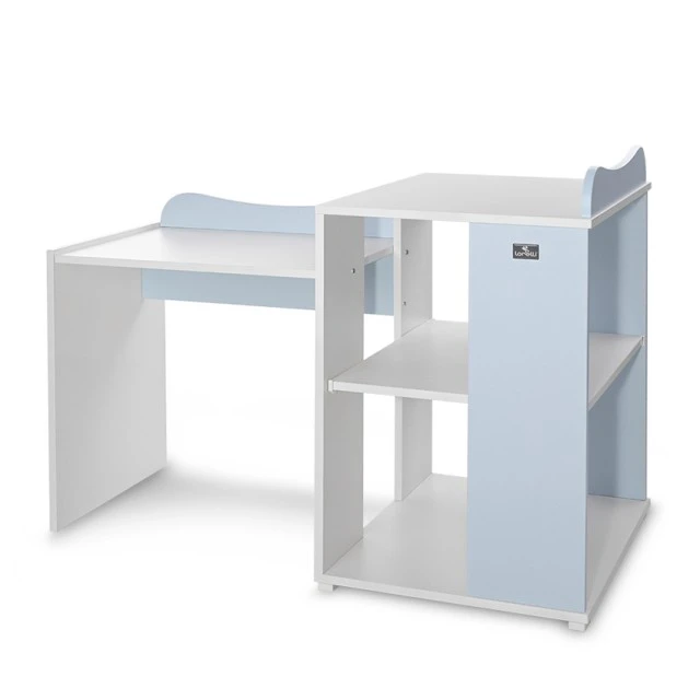 Multi bed 190/82 color white/baby blue