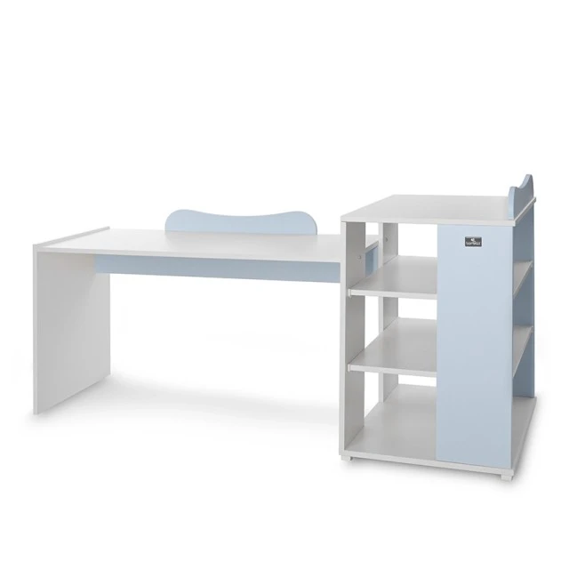 Multi bed 190/82 color white/baby blue