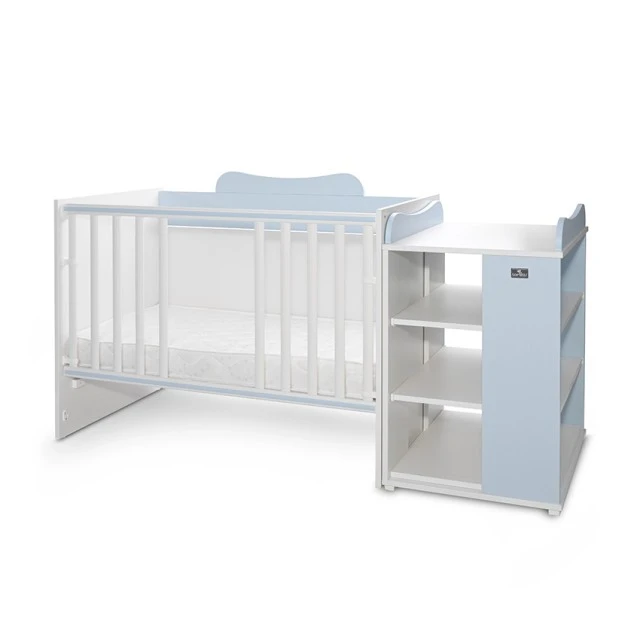 Multi bed 190/82 color white/baby blue