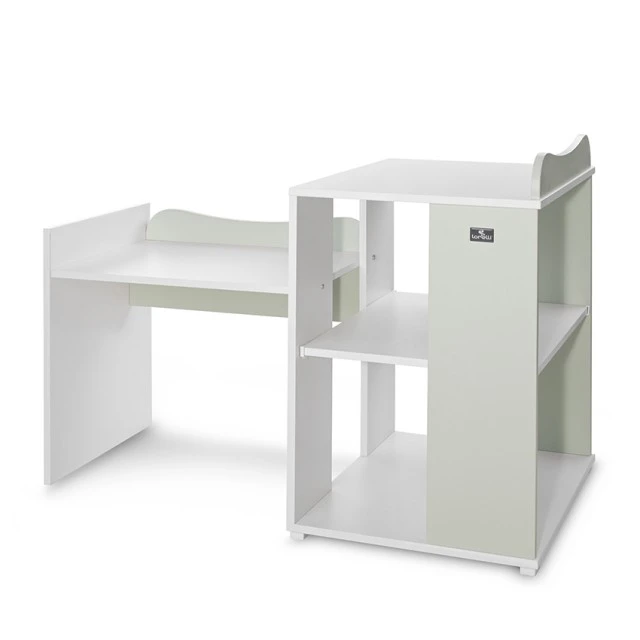 Bed multi 190/82 color white/milky green