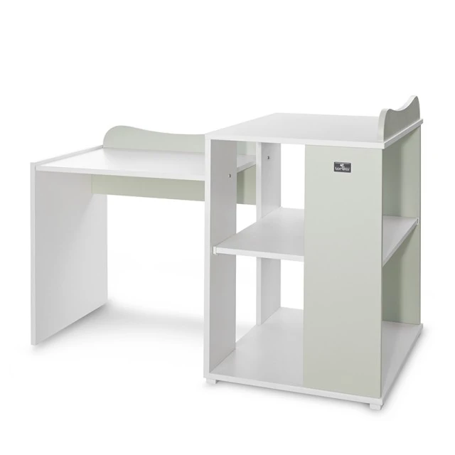 Bed multi 190/82 color white/milky green
