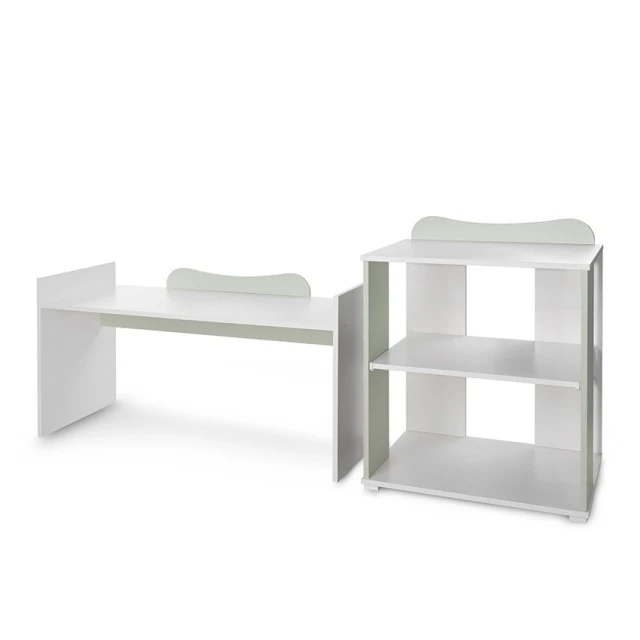 Bed multi 190/82 color white/milky green