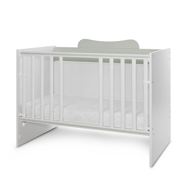 Bed multi 190/82 color white/milky green