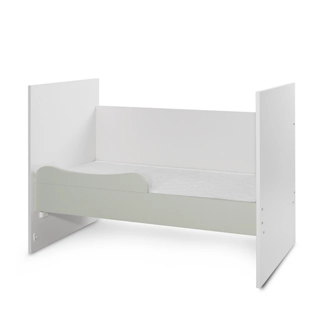 Bed multi 190/82 color white/milky green