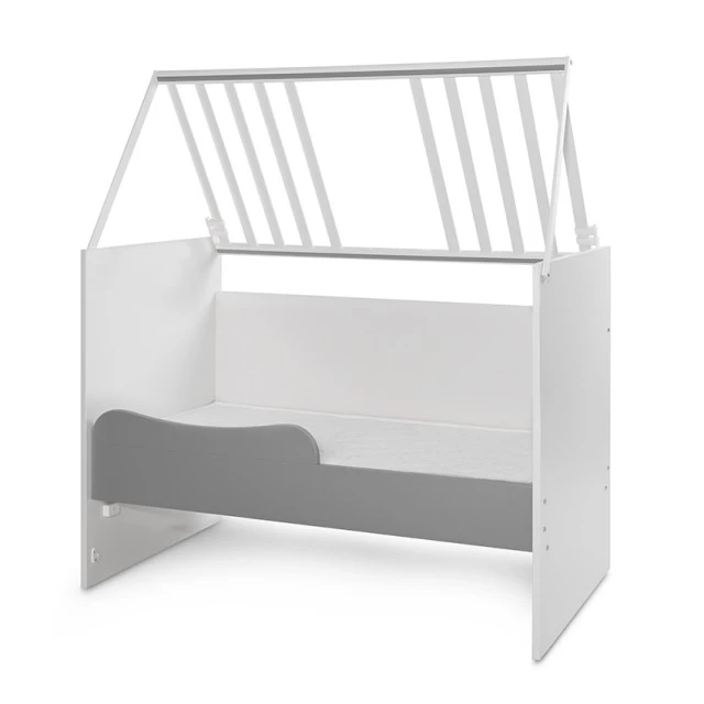 Bed multi 190/82 color white/stone grey