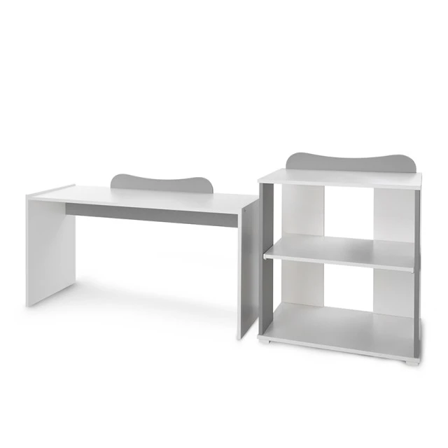 Bed multi 190/82 color white/stone grey