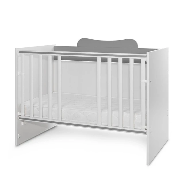 Bed multi 190/82 color white/stone grey