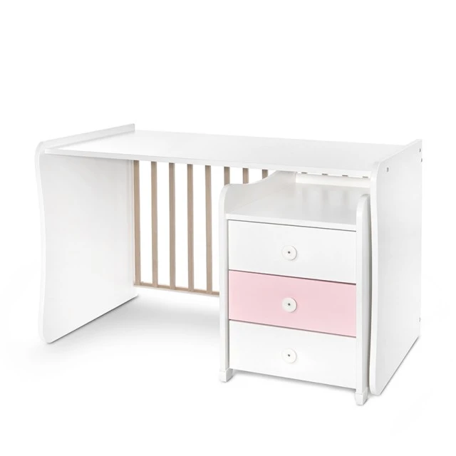 Bed maxi plus new 70/160 white/orchid pink-3box