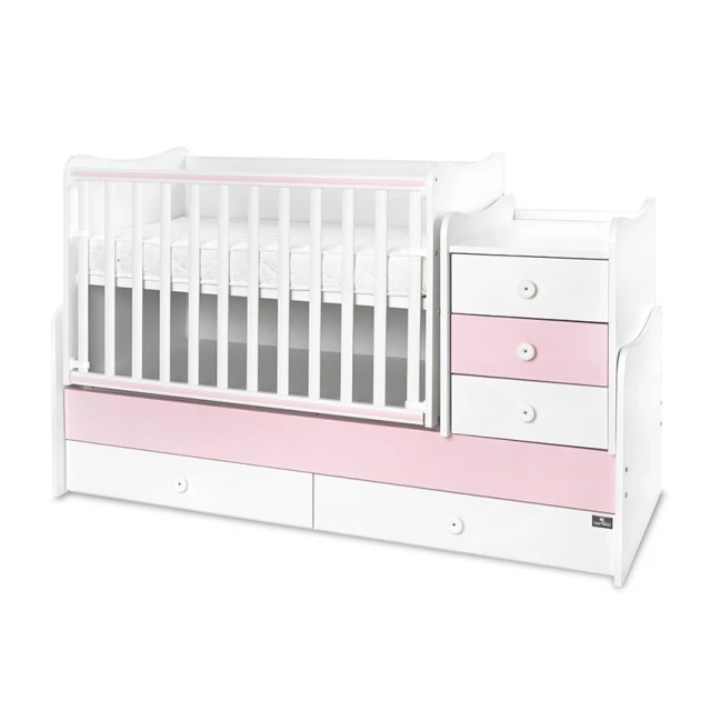 Bed maxi plus new 70/160 white/orchid pink-3box