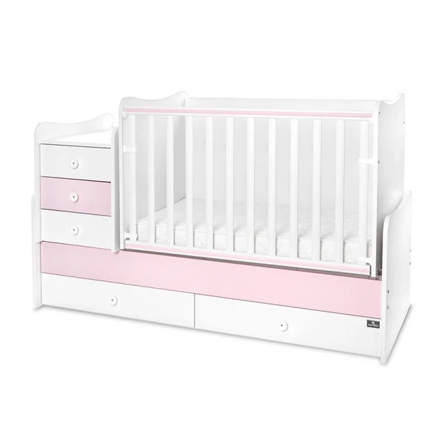 Bed maxi plus new 70/160 white/orchid pink-3box