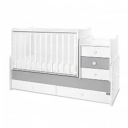 Легло maxi plus new 70/160 бяло/stone grey-3box