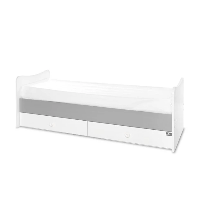 Легло maxi plus new 70/160 бяло/stone grey-3box