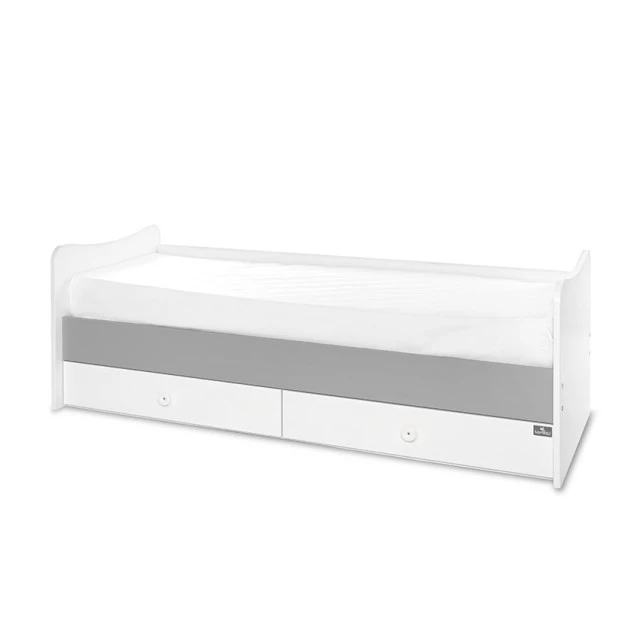 Легло maxi plus new 70/160 бяло/stone grey-3box