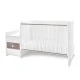 Легло maxi plus new 70/160 бяло/кафе-3box