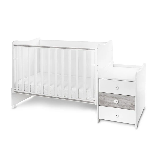 Bed maxi plus new 70/160 white/art-3box