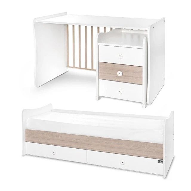 Bed maxi plus new 70/160 white/amber-3box