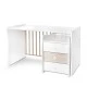Легло maxi plus new 70/160 бяло/светъл дъб-3box