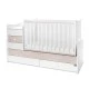 Легло maxi plus new 70/160 бяло/светъл дъб-3box