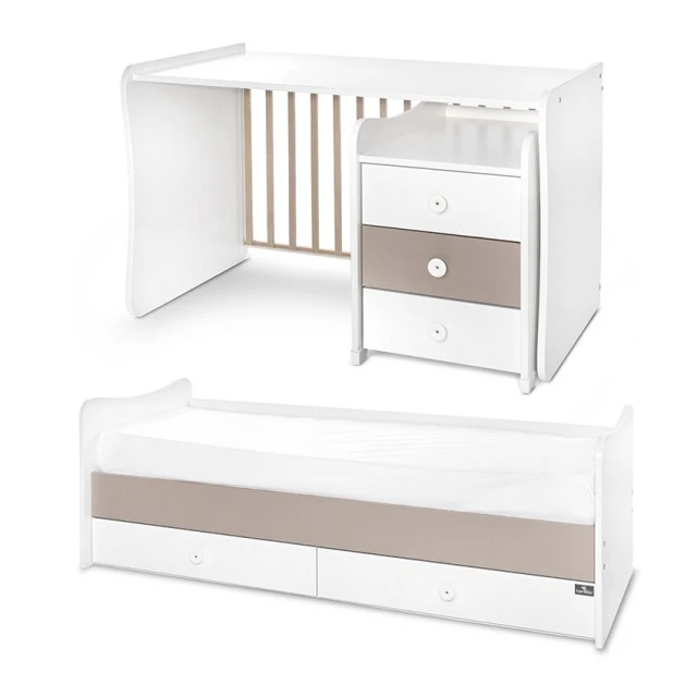 Bed maxi plus new 70/160 white + string -3box