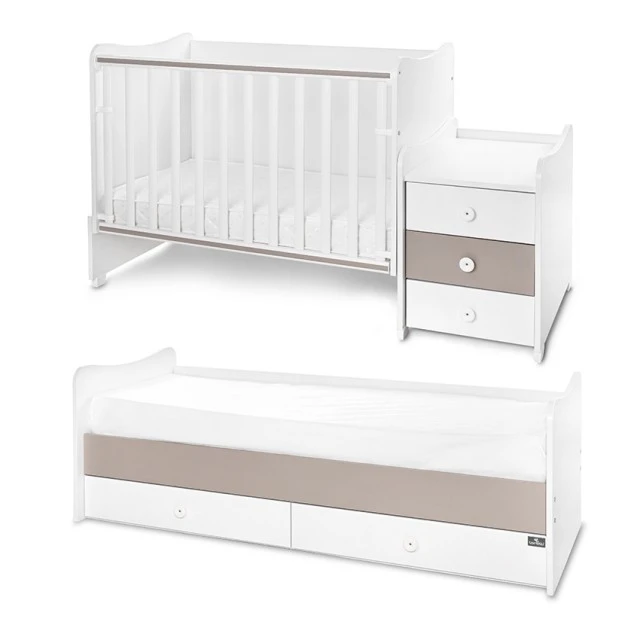 Bed maxi plus new 70/160 white + string -3box