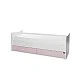 Bed trend plus 70/160 color white/orchid pink -3box