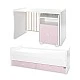 Bed trend plus 70/160 color white/orchid pink -3box