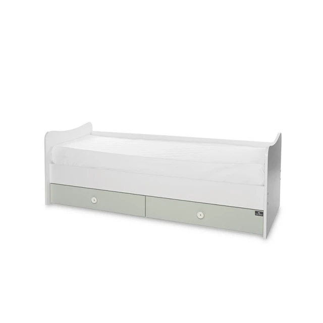 Легло trend plus 70/160 цвят бяло/milky green-3box