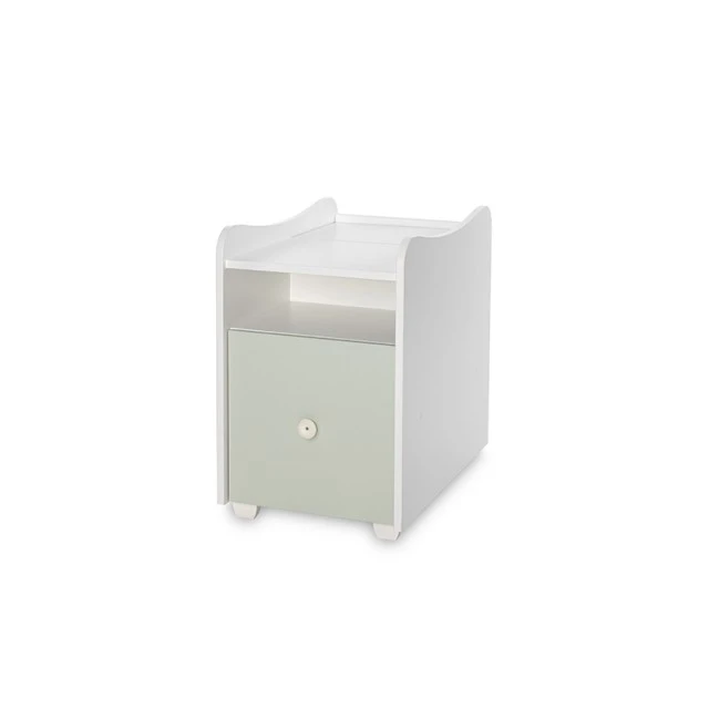 Легло trend plus 70/160 цвят бяло/milky green-3box