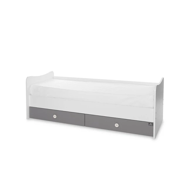 Легло trend plus 70/160 цвят бяло/stone grey-3box