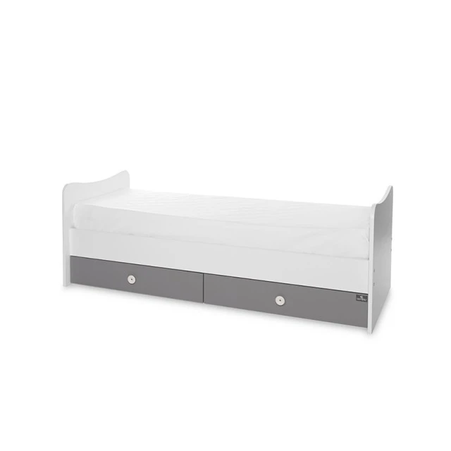 Легло trend plus 70/160 цвят бяло/stone grey-3box