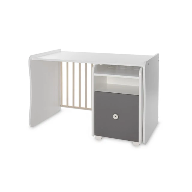 Легло trend plus 70/160 цвят бяло/stone grey-3box
