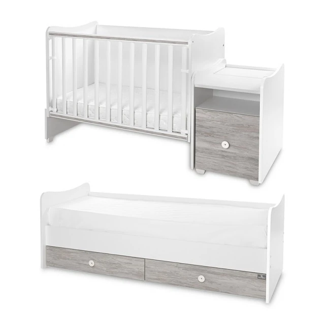 Легло trend plus new 70/160 цвят бяло/арт-3box