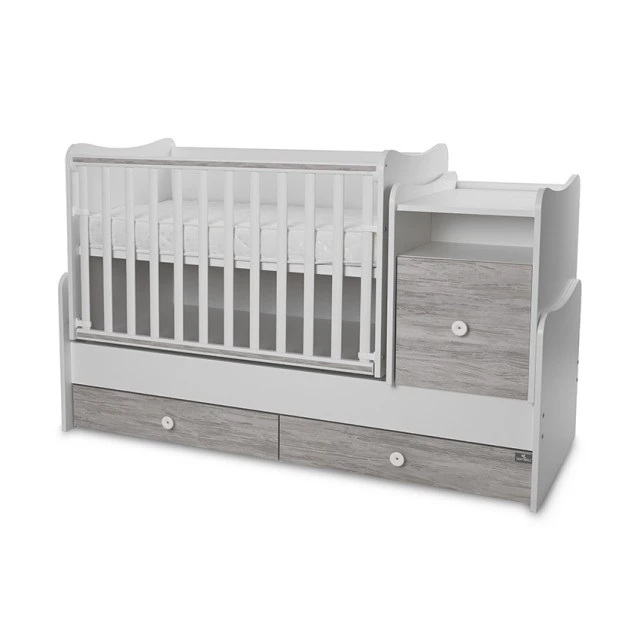 Легло trend plus new 70/160 цвят бяло/арт-3box
