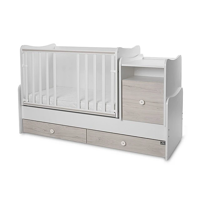Bed trend plus 70/160 color white/light oak -3box
